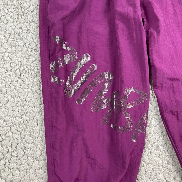 Zumba Wear Cropped Capri Jogger Pants Womens XL Dance Workout Purple - Picture 2 of 8